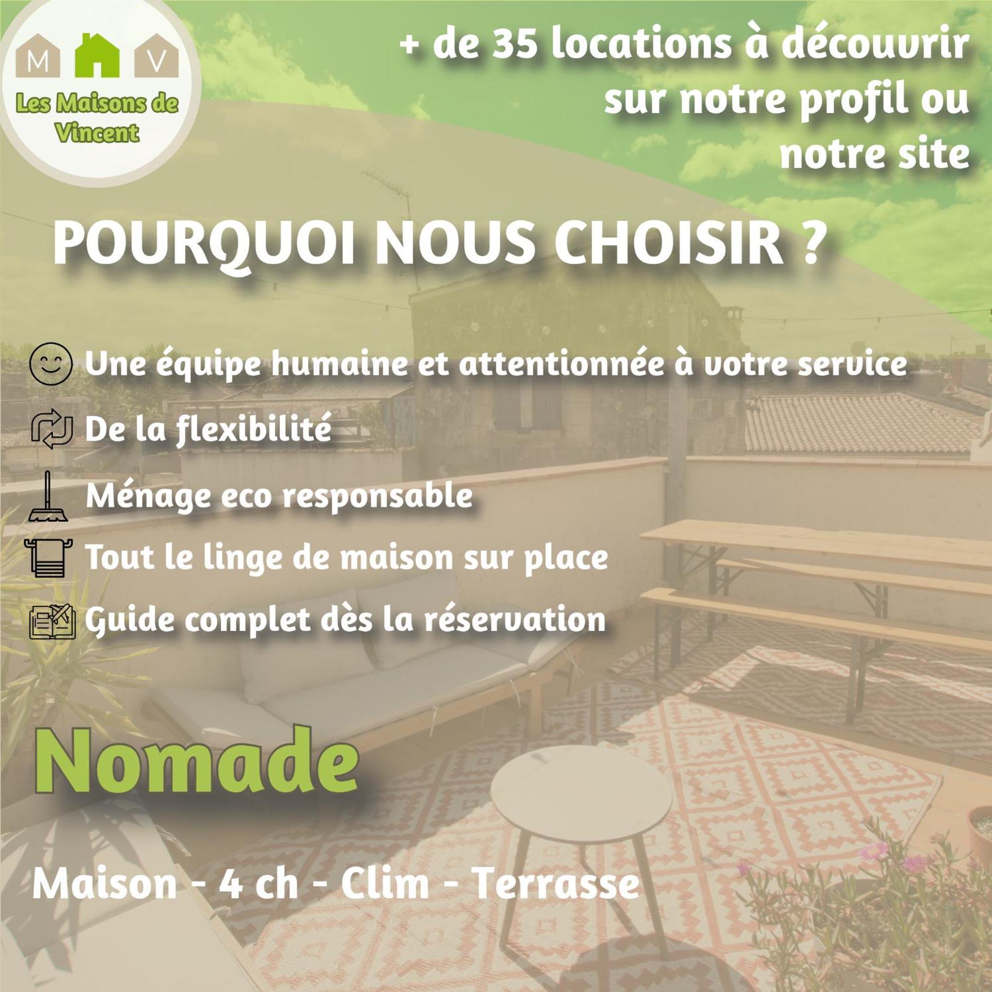 Maison Nomade, Clim - Terrasse Arles Eksteriør billede
